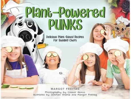 Livro Plant-Powered Punks Delicious Plant-Based Recipes for Budding Chefs de Margot E Freitag (Inglês)