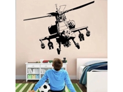 Adesivos Murais Decorativos Para Quarto De Criança, Quarto Ou Sala De Jogo, Sobre O Tema Das Armas De Guerra E Da Armada.