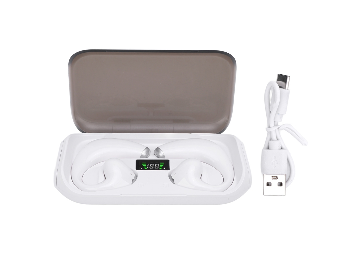 Fones Bluetooth tradutor EOOCOO, gancho, 144 idiomas, Bluetooth 5.3