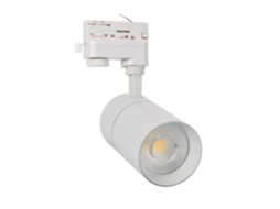 Foco Led New Mallet 20W Regulável no Flicker Cct Seleccionável para Carril Trifásico Ugr 15 LEDKIA