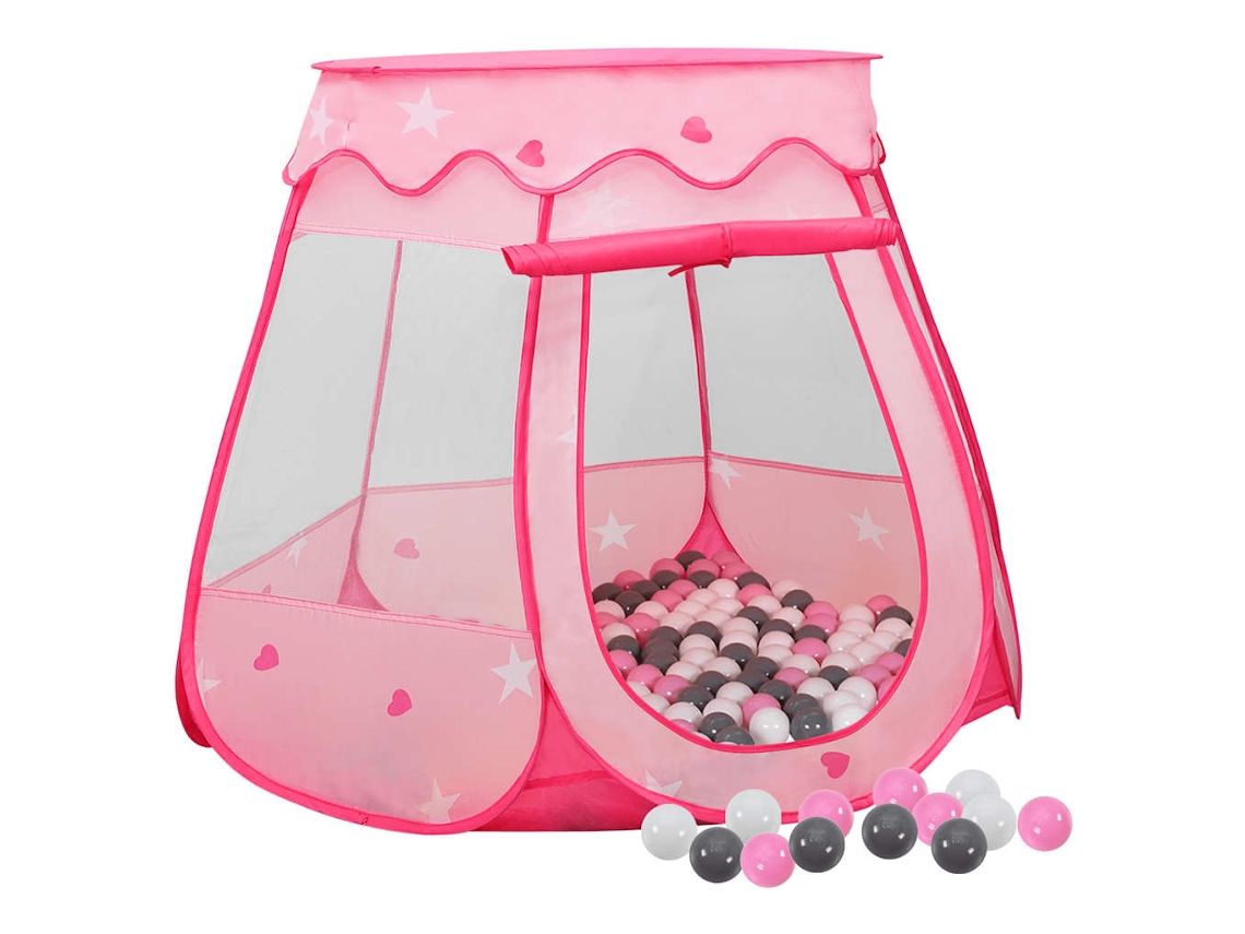 Play Tent, Play Tents Vidaxl Cor-de-rosa Poliéster (n/a)