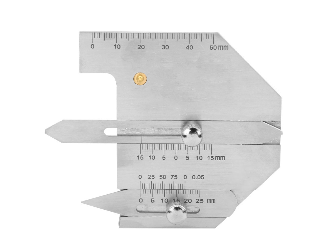 Ferramenta De Medição De Calibre De Chapa Inoxidável Para Soldadura Régua De Inspeção De Recorte Hardware Acessório