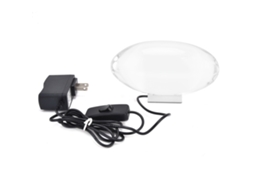 Lâmpada de Mesa de Cristal LED com projetor, luz noturna, decoração de hotel, quarto, clube | S/MARCA