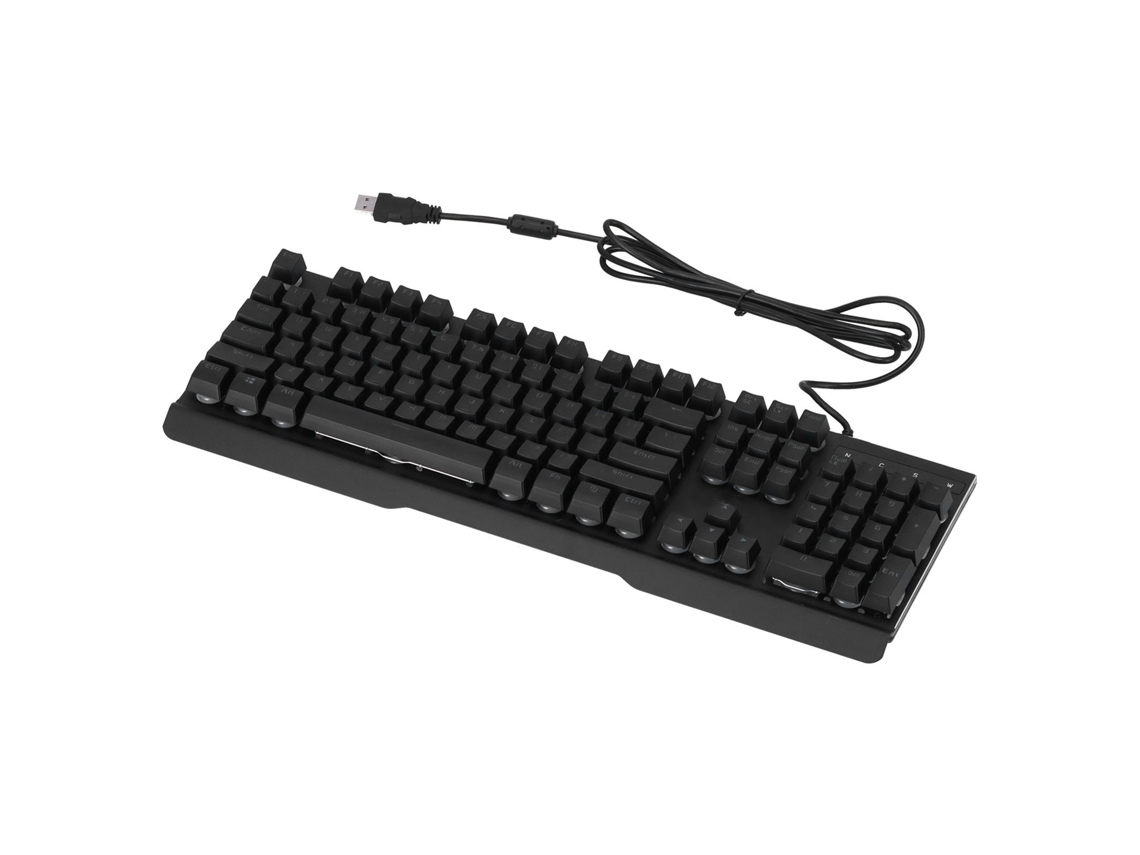 Teclado mecánico para juegos HS 761 de 104 teclas con USB 2.0, portátil, para ordenador y portátil | S/MARCA