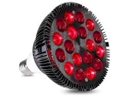 Lâmpada de Terapia com Luz Vermelha, Equipamento Infravermelha 54w 18 Leds, Vermelha 6 60nm. GOKOCO