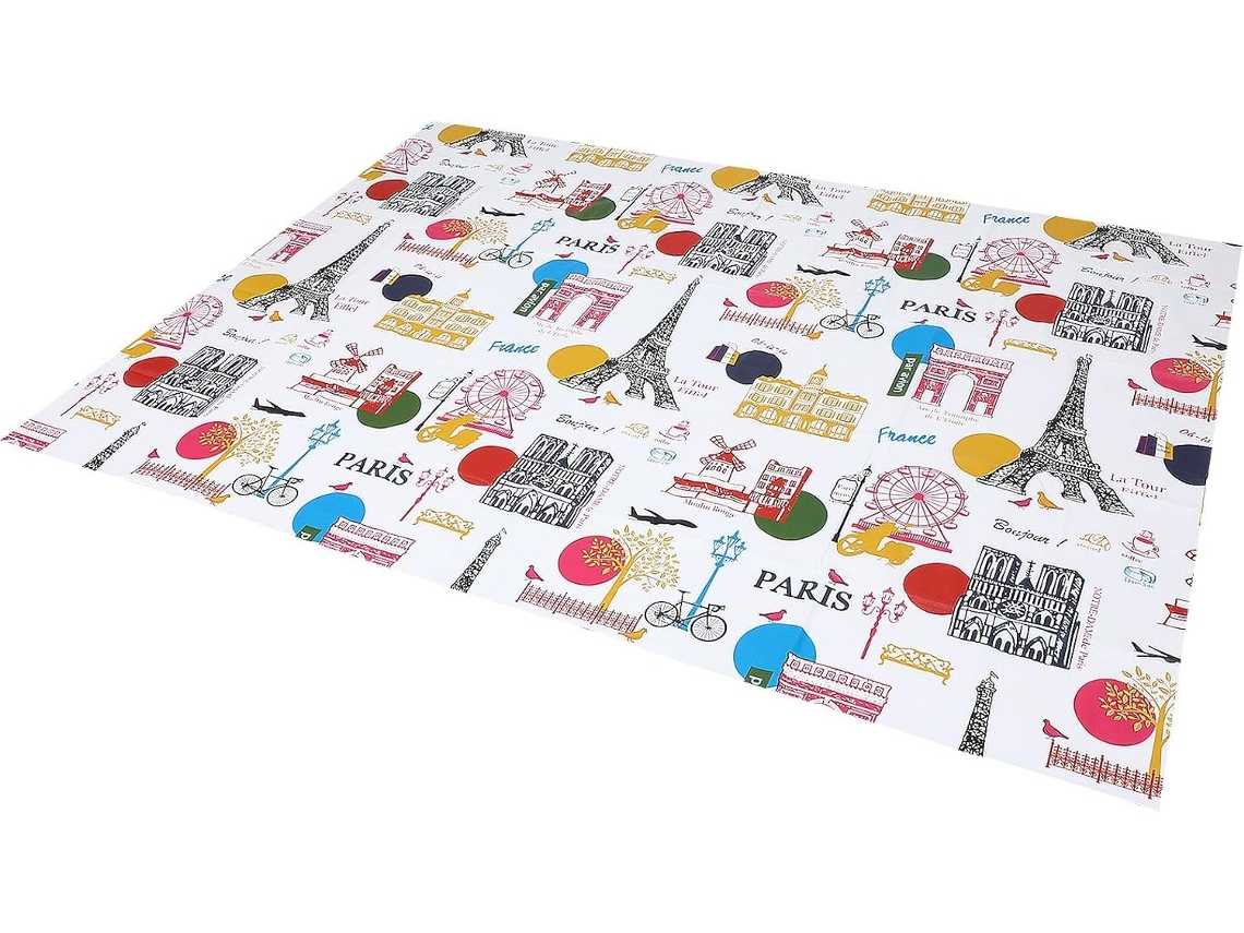 Tressino Toalha De Mesa 55x39 Polegadas, Para Cozinha E Churrasco, Lavável, Resistente E Decorativo