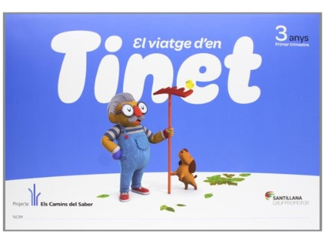 Livro Tinet 3 Anys 1 Trim de Autor Desconhecido (Espanhol)