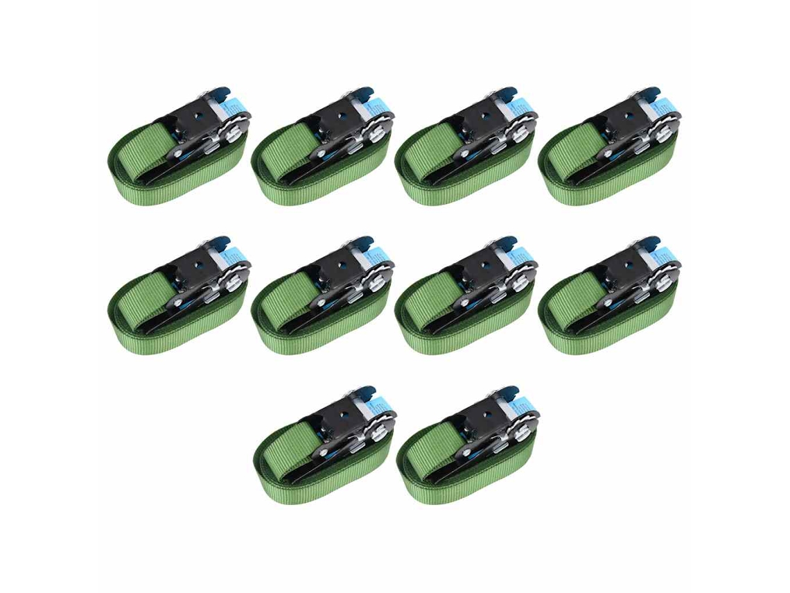 Tie Down Strap, Tie Down Straps Vidaxl Verde Poliéster (n/a)
