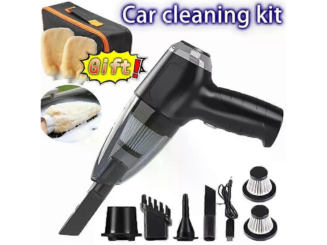 Aspirador De Pó Para Carro 3 Em 1, Aspirador De Pó Portátil Sem Fio, Aspirador De Pó Automático, Mini Bomba De Vácuo Sem Fio Para Aquaforge
