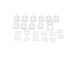 Primerox 10pcs Fechadura Magnética de Segurança Infantil para Armários e Gavetas com Fixação Adesiva