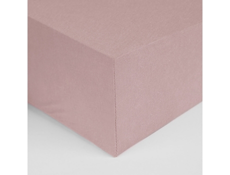 Lençól de Baixo LLAR TEXTIL (Algodão - Rosa)