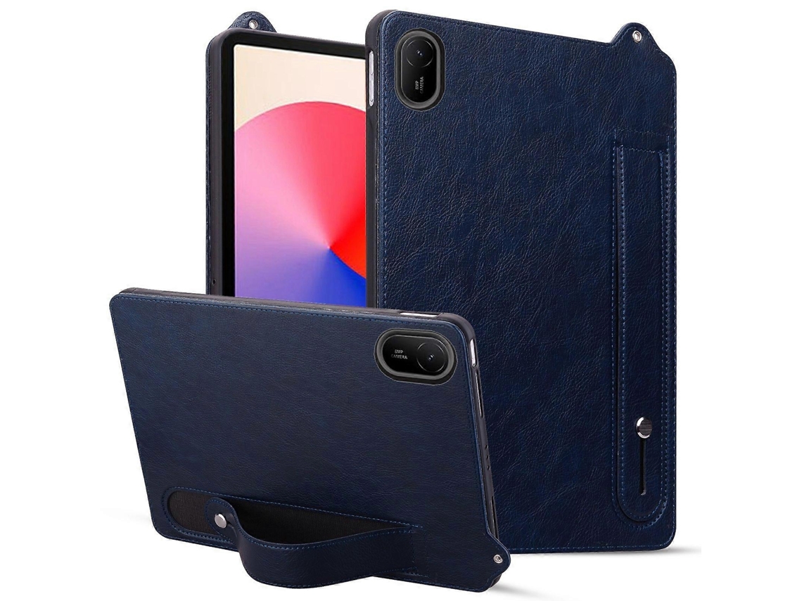 Capa Traseira Em Couro Tpu Com Alça De Pulso Para Tablet Huawei Matepad Se 11 2024