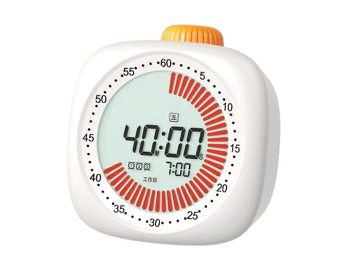 Temporizador Rotativo Inteligente, Silencioso, Visual E Analógico, Com Alerta De Horas, Para Crianças E Adultos, Ideal Para Cozinha E Salas De Le
