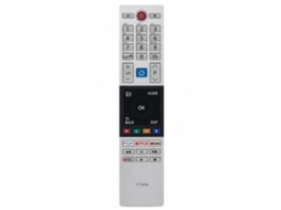 Comando À Distância Para Tv Compatível Com Toshiba Ct-8543 Com Atalhos Prime Video Netflix Youtube_zhd