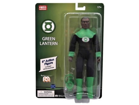 Figura Do Lanterna Verde Da Dc Comics 20cm Mego Corporation