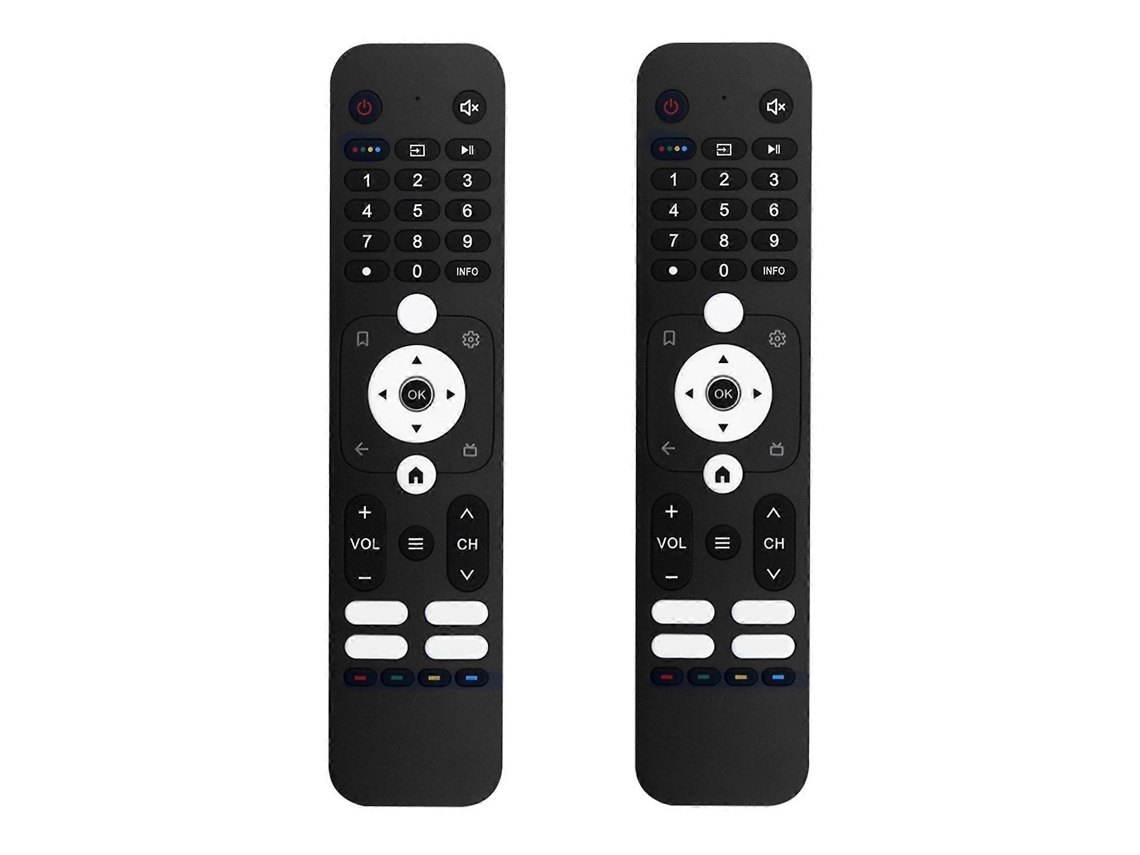2 Controles Remotos De Voz Htr-u31 Para Smart Tv Haier H32k66ug H43k66ug H50k66ug Htr-u28 Le40k6600g H50s6ug H55s6ug