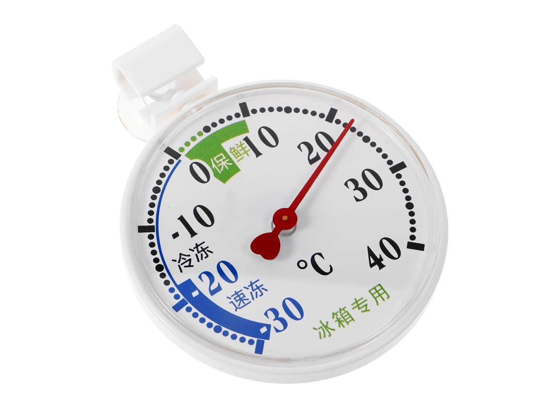 Termômetro Para Geladeira Com Ventosa, Medidor De Temperatura Para Freezer, Sensor De Temperatura Preciso Em Aço