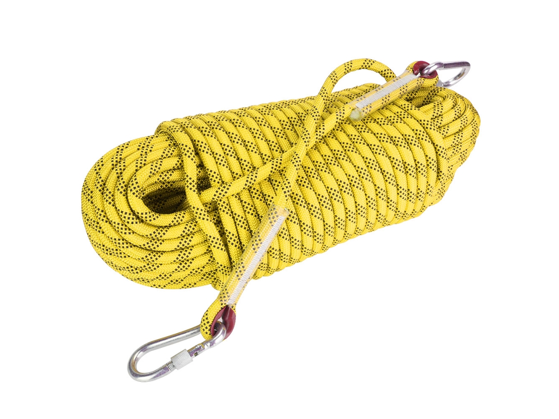 Corda de Escalada Externa 30m Amarela 12mm