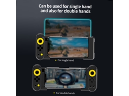 Controle De Jogo Esticável Sem Fio Bt 4.0 Ipega Pg-9167 Para Android Mobile/pc/tablet