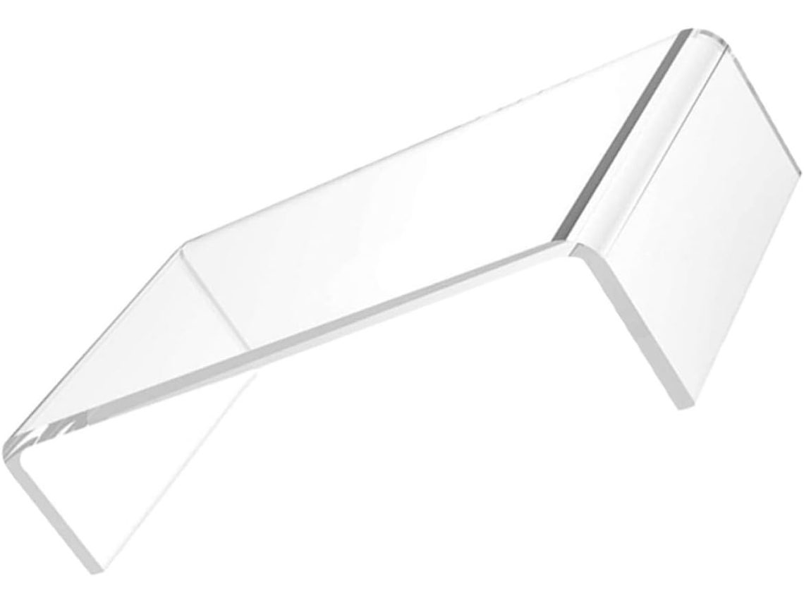 Bandeja de Teclado em Acrílico Garneck para Desktop, Suporte Ergonômico Monitor Laptop, Armazenamento Organiza