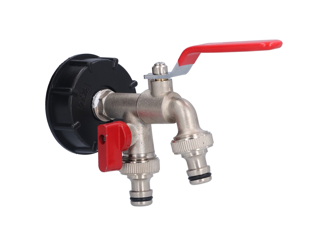 Laxiscreed Adaptador Para Ibc Tote Com Conexões Duplas E Sistema De Drenagem De Alta Qualidade