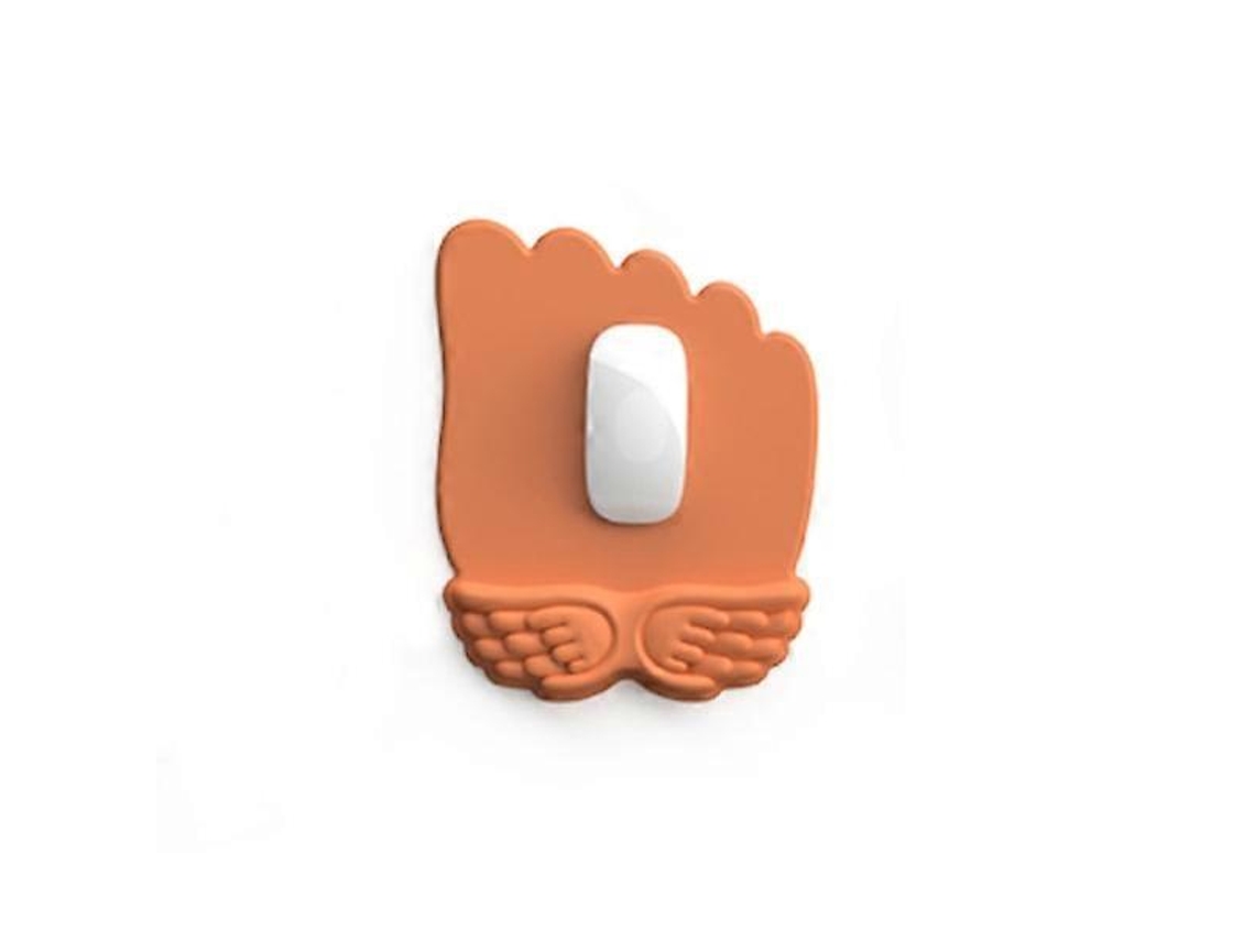 Mousepad Com Apoio Para O Pulso, Acessório De Computador Para Alívio Da Dor No Pulso, Laranja. Olysi Shop