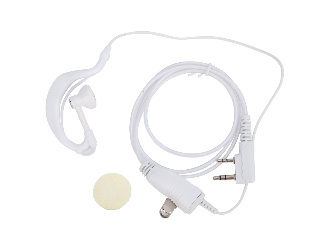Fone De Ouvido Para Walkie-talkie (conector Tipo K Universal, Com Microfone)