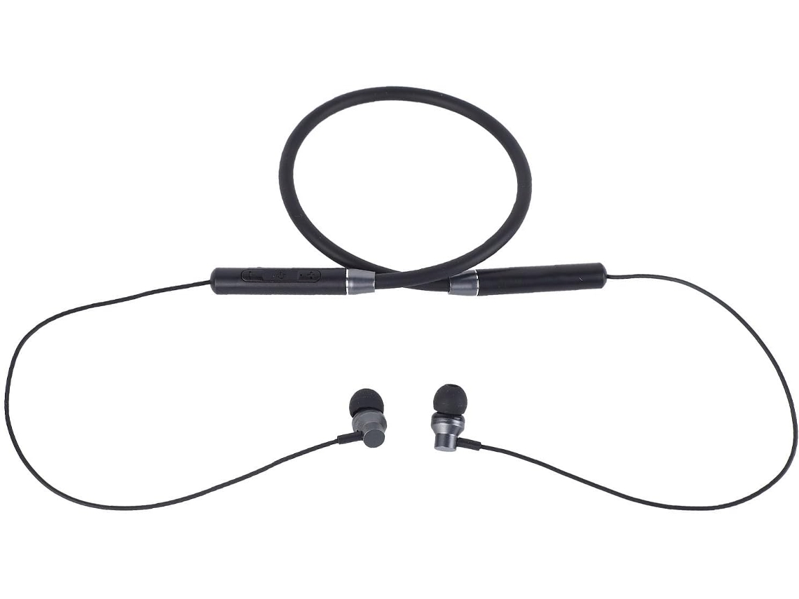 Écouteurs De Cou Bluetooth Légers, Réduction Du Bruit, Appel Hd Para Le Sport En Déplacement, Silicone 7, 5x3