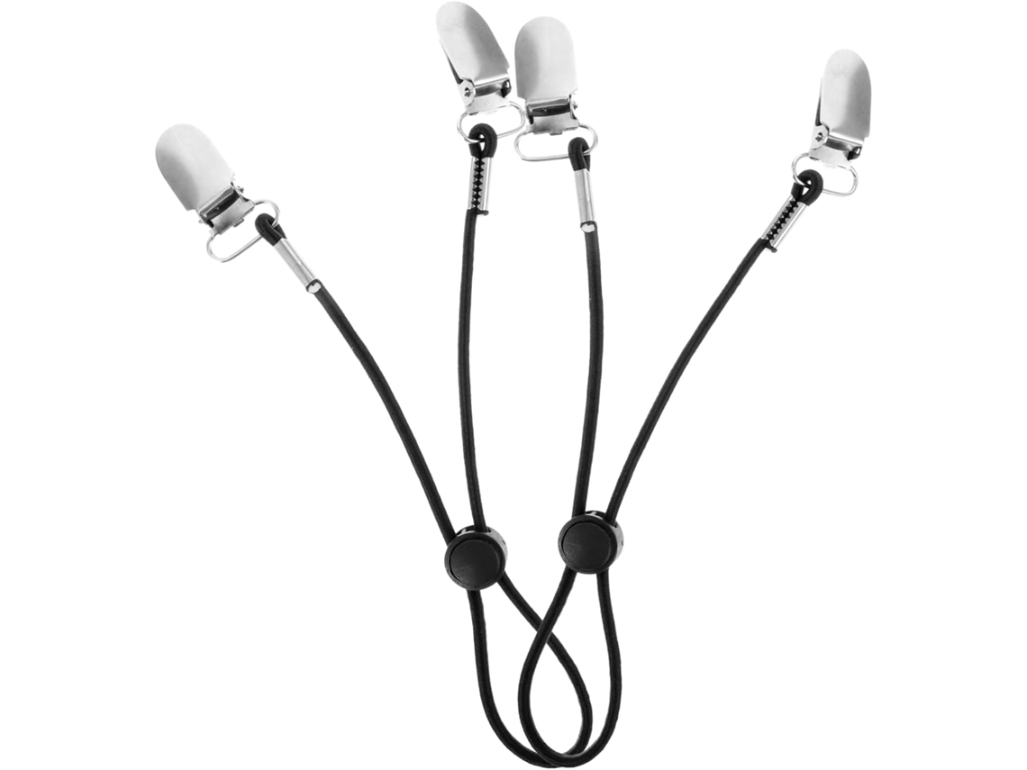 Conjunto de 2 Prendedores Lençol Canto Ajustáveis para Colchão, com Elástico. Sem Marca. CHABERLU
