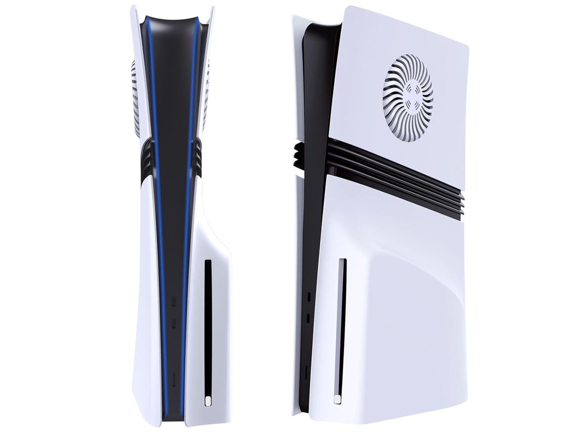 Capa Eifson Para Ps5 Pro Com Leitor De Cd, Com Aberturas De Ventilação (compatível, Branca)
