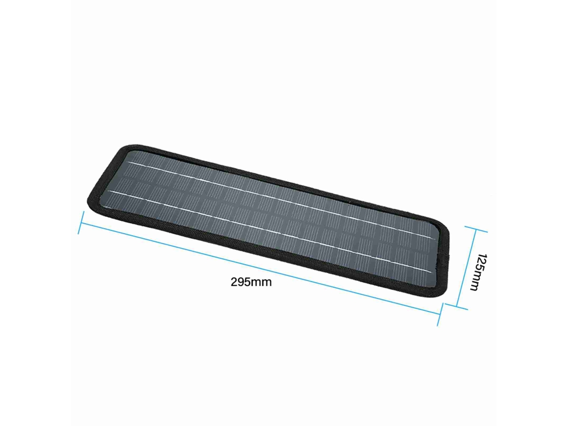 Carregador Solar Portátil 18v 20w para Veículos