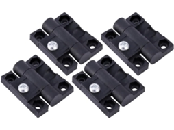 Conjunto De 4 Dobradiças Plástico Com Torque Ajustável E Controle Amortecimento Para Batente Posição Da Tampa Porta Do