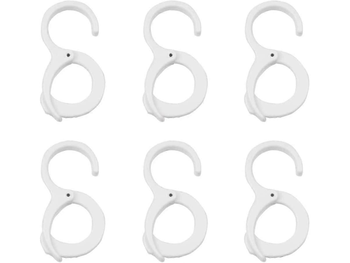 Kit Com 6 Ganchos De Parede Multifuncionais Para Pendurar Objetos Em Casa