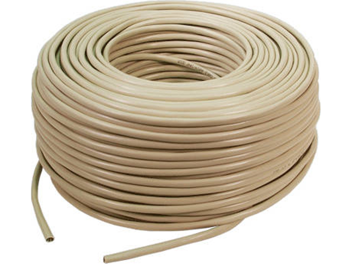 Cabo de Rede LOGILINK (RJ45 - 100 m - Bege)