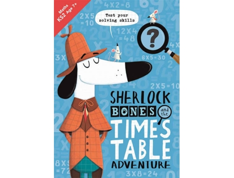 Livro Sherlock Bones And The Times Table Adventure