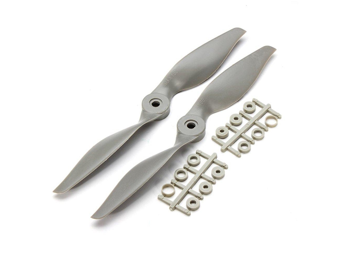 5 pares de hélices elétricas Gemfan GF 1070 CCW para modelos de aeronaves. MDUG (sentido anti-horário).