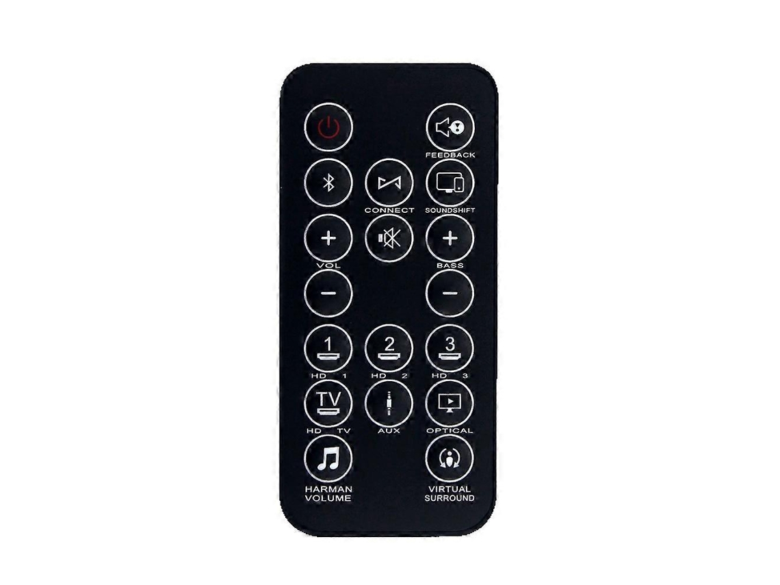 Controle Remoto Para Sistema De Som Jbl Home Theater Cinema Sb450 Sb100 Sb200 Sb400 2.1_glo