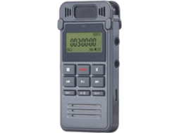 Mini Gravador de Voz Digital Gravação de Telefone 90 Horas-16 Gbpreto