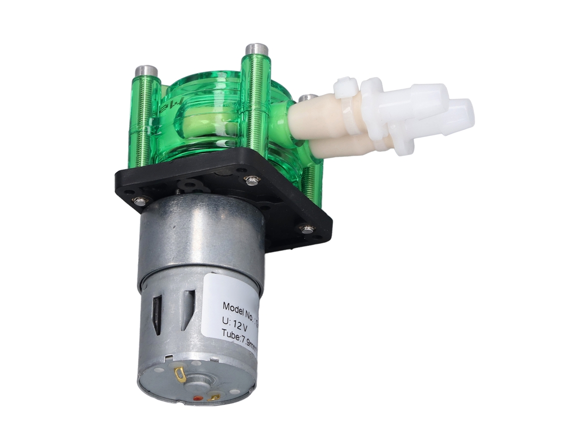 Bomba Peristáltica Autoaspirante Dosificadora De Alto Flujo Resistente À Corrosão 700ml/min Dc12v 600ma
