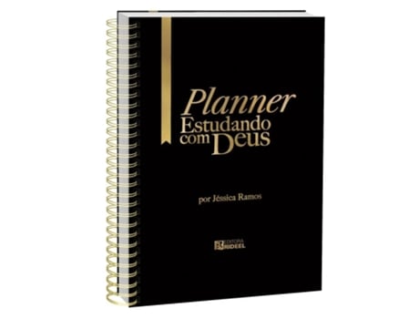 Livro Planner Estudando Com Deus - Capa Preta De Jéssica Ramos (português Do Brasil)