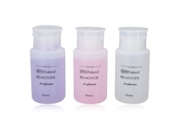 Kit De Removeu De Esmalte De Unha Com 3 Frascos Pressão Extração Vegetal 160ml Gel Limpador Sem Danificar Unhas