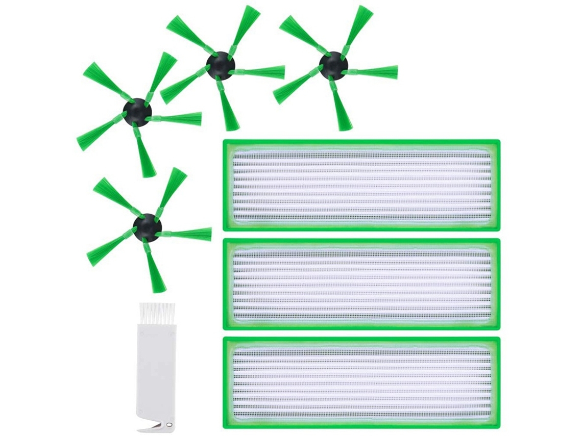 Acessório para Aspiradores VORWERK 8 escovasde Filtro Vorwerk Kobold Vr200 Vr300