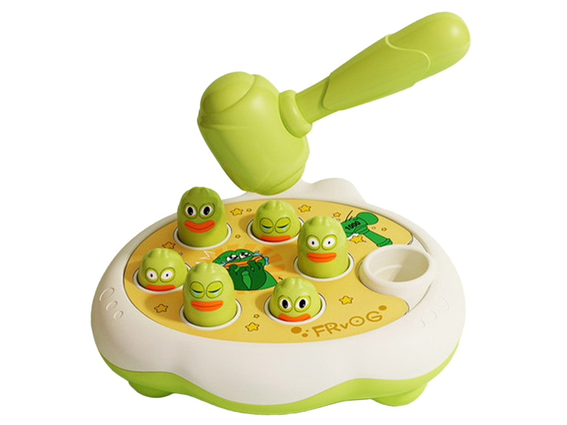 Brinquedo De Whack Animal Para Crianças Com Martelo Plástico Melhora Coordenação E Reatividade