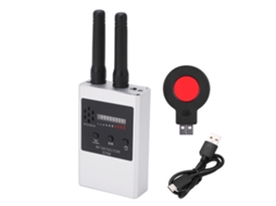 Detector De Cámaras Gps Portátil Com Múltiples Modos De Detección Sensible Plata