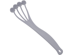 Lurelia Kit De 3 Escovas Esponja De Banho De Cuidado Corporal, Cabo Longo, Pega Ergonómica E Com Argola