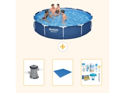 Bestway Piscina Bestway Steel Pro Redonda - 366x76 Cm - 4-peças S22311