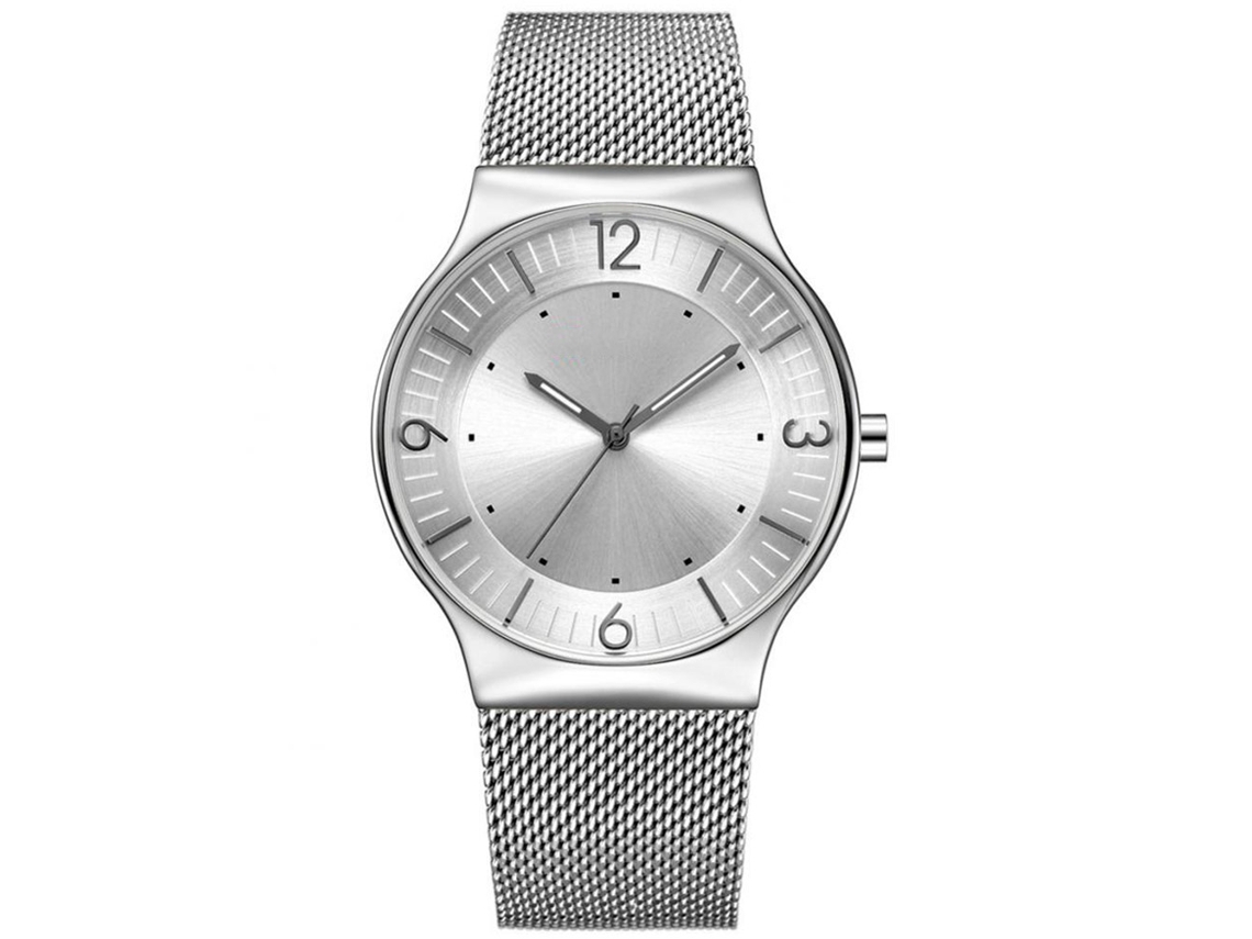Reloj De Pulsera Para Hombre De Aleación Con Dial Redondo Analógico De Cuarzo Moda