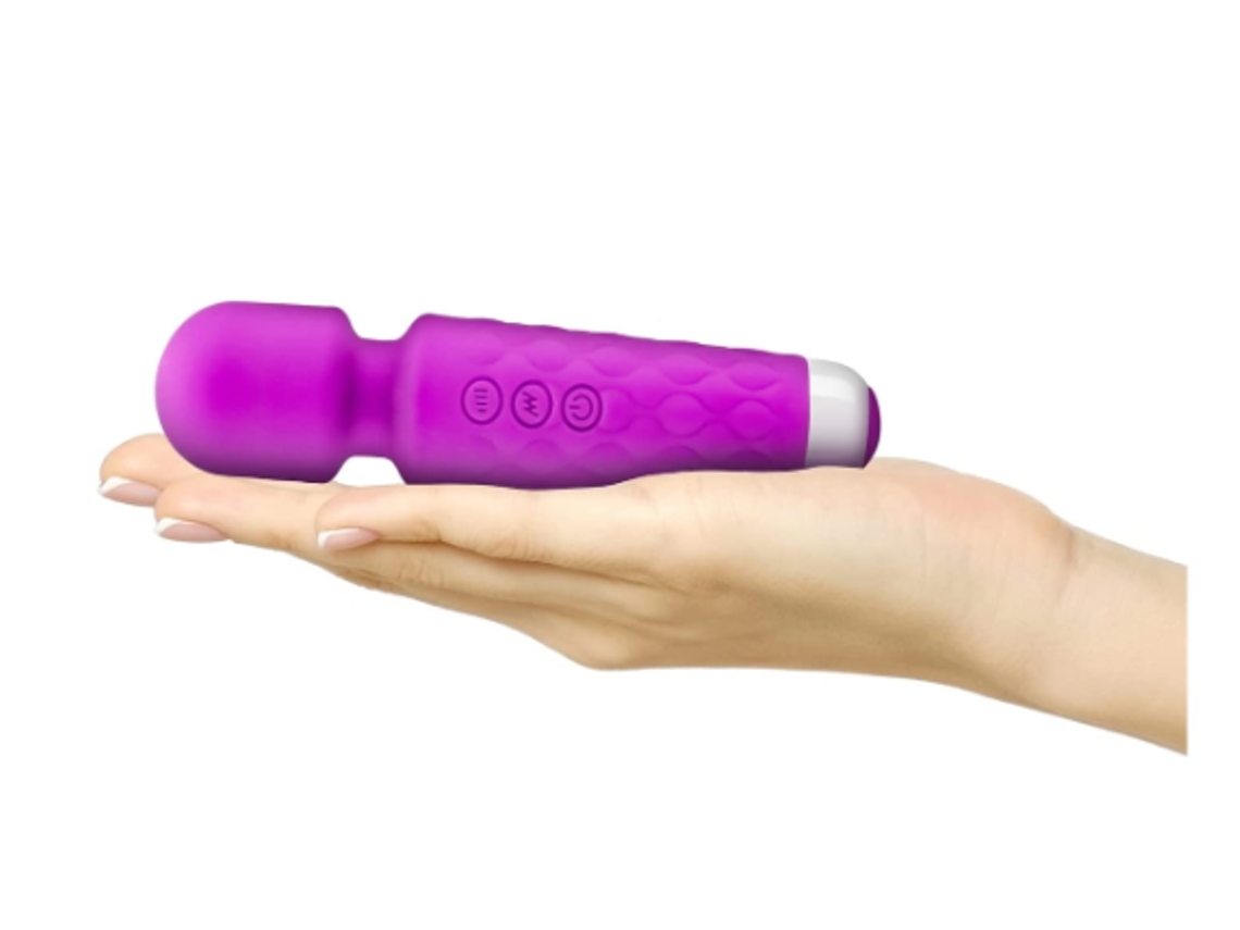 Back Relief Mini Poderoso Terapêutico Mágico Efeito Recuperação Pessoal Impermeável, Roxo