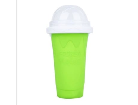 Slushy Maker Cup Smoothies Frozée Smoothies Filfoeuf Chilling Bottle DIY Smoothie Squeeze Verde DIERCOSY