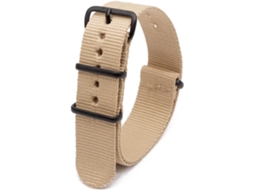 Pulseira de couro com 20 Mm 22 Alta Qualidade Confortável Resistente S/MARCA